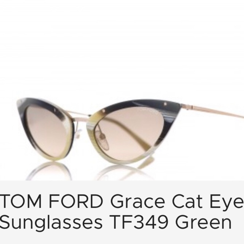 Tom Ford Grace Cat Eye Sunglasses